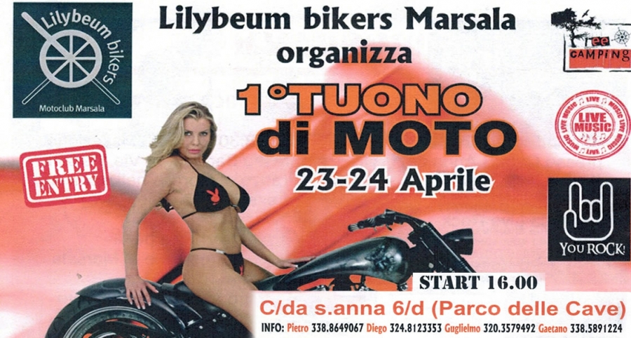 1° Tuono di Moto 23/24 Aprile Marsala (TP)