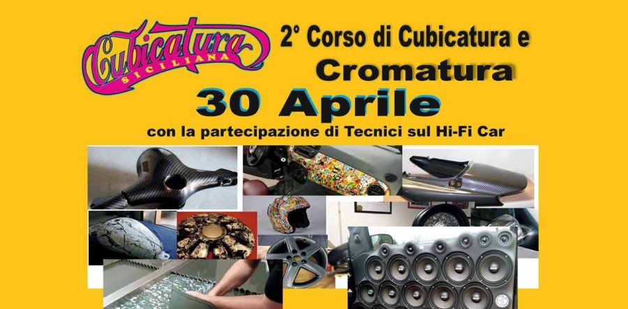 2° Concorso di Cubicatura e Cromatura - 30 Aprile Avola (SR)