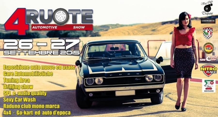 4 Ruote Automotive Show all&#039;Autodromo Valle dei Templi